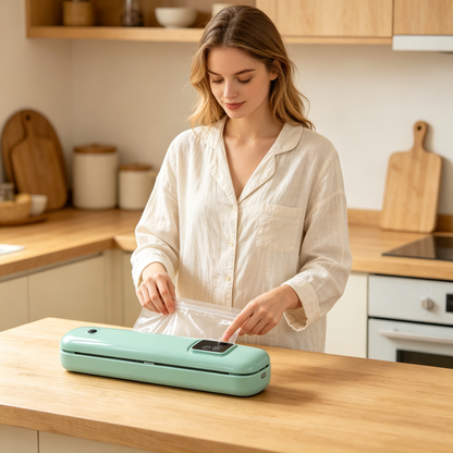 🥩 Vacuum Food Sealer | Compact Kitchen Design | Everyday Food Storage